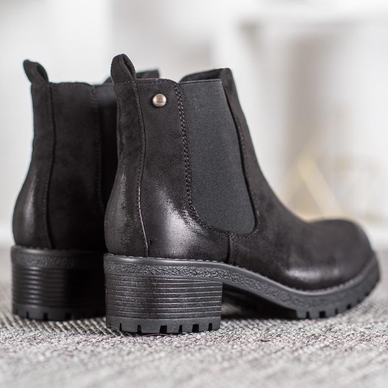 Goodin Slip-on Booties Jodhpur-Stiefel schwarz 1