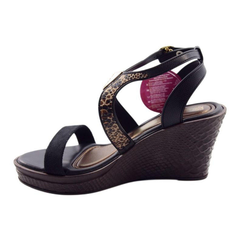 Ipanema Damen Keilsandalen Grendha 81407 schwarz braun 2