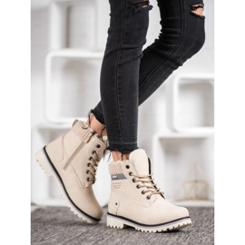 SHELOVET Trapper mit Reißverschluss braun 1