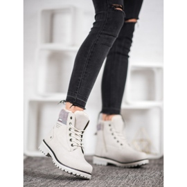 SHELOVET Trapper mit Reißverschluss grau 2