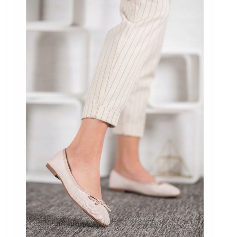 Evento Bequeme Ballerinas beige 1