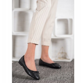 Evento Bequeme Ballerinas schwarz 2