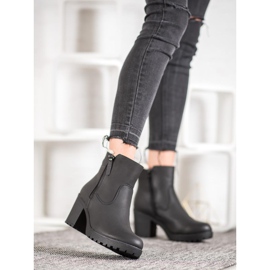 J. Star Freizeitstiefel schwarz 1