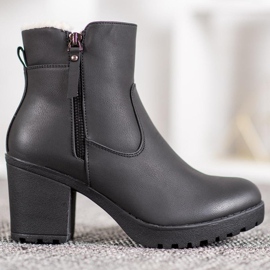 J. Star Freizeitstiefel schwarz 2