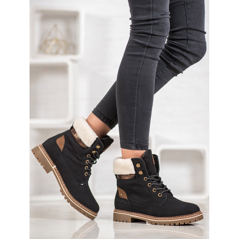 SDS Textil-Trapper braun schwarz grau 1