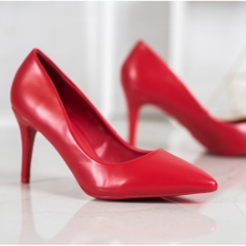 Small Swan Elegante rote High Heels 1