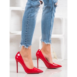 Small Swan Lackierte Stifte rot 2