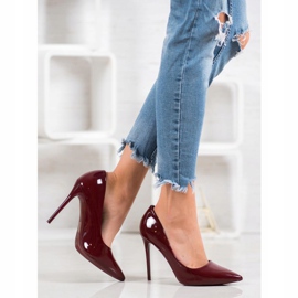 Small Swan Lackierte Stifte rot 1