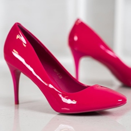 Comer Fuchsia lackierte Anstecknadeln violett mehrfarbig 1