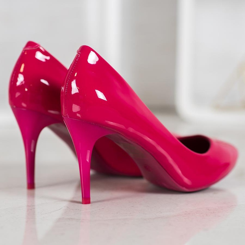 Comer Fuchsia lackierte Anstecknadeln lila mehrfarbig 2