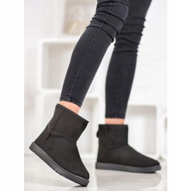 SHELOVET Klassisches Mukluki schwarz 1