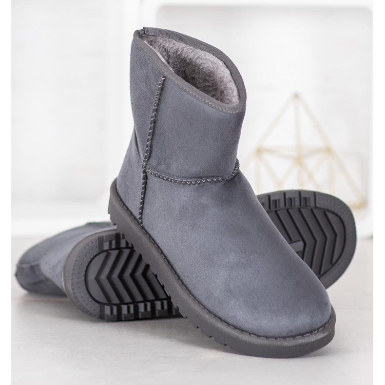 SHELOVET Klassisches Mukluki grau 2