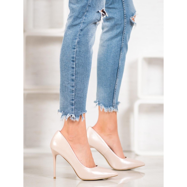 Goodin Modische High Heels braun 1