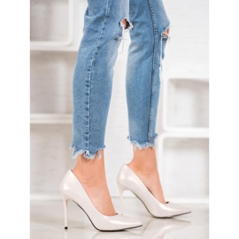 Goodin Modische High Heels weiß 1