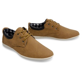 Stilvolle Schuhe B01 Camel braun 2