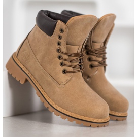 Haver Wanderschuhe mit Öko-Leder braun 2