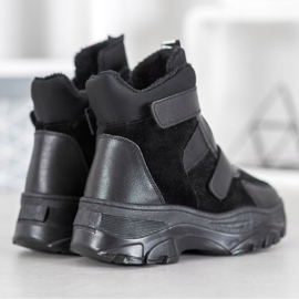 Bona Schwarze Fashion Booties 1