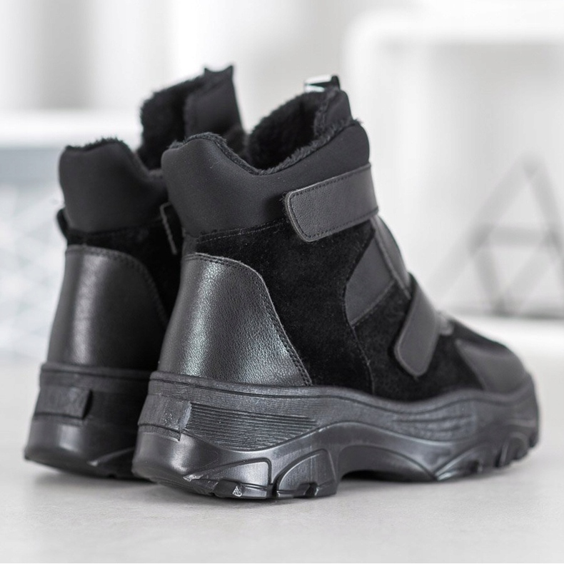 Bona Schwarze Fashion Booties 1