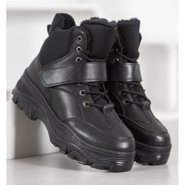 Bona Schwarze Fashion Booties 2