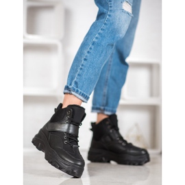 Bona Schwarze Fashion Booties 1