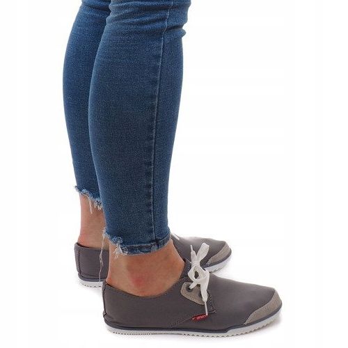 Lycra CC8518 Graue Schnürsneaker 1