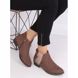 Beige Chelsea Boots für Damen 88861 Khaki 2