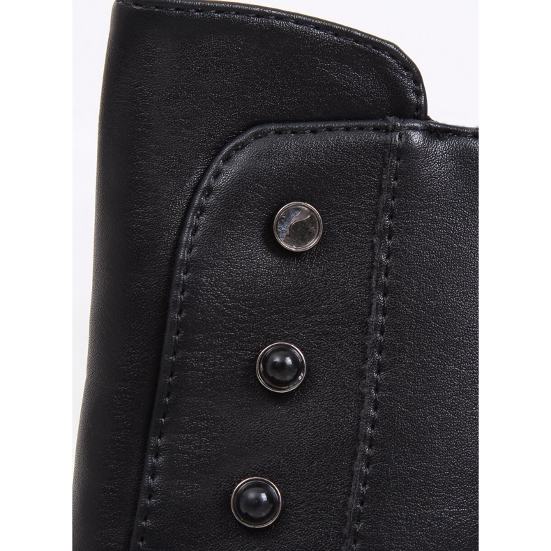 Schwarze Stiefel mit hohen Absätzen schwarz 1003-1 Black II Species 1