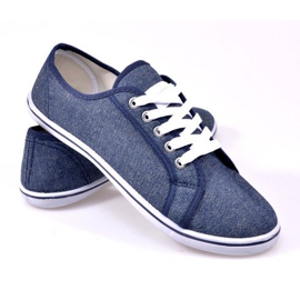 Denim G1 Blaue Turnschuhe 2