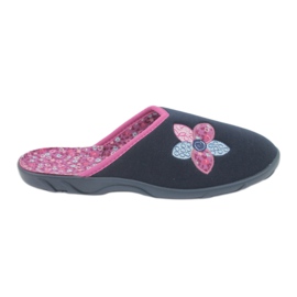 Befado farbige Damenschuhe 235D154 marineblau 1