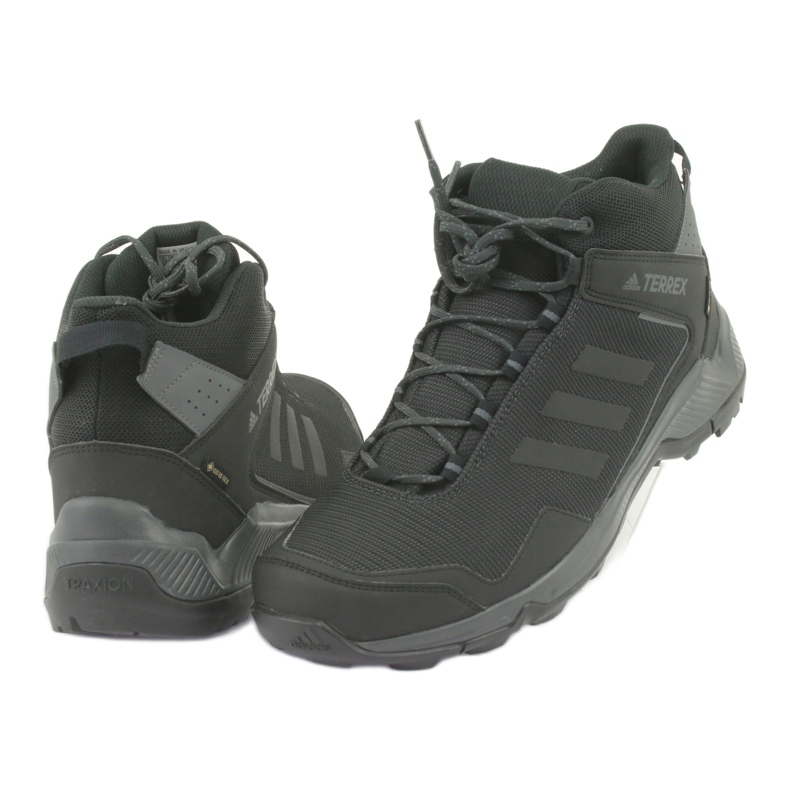 Adidas Terrex Eastrail Mid Gtx M F36760 Schuhe schwarz grau 4