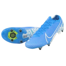 Nike Mercurial Vapor 13 Elite SG-Pro Ac M AT7899 414 Fußballschuhe blau 5