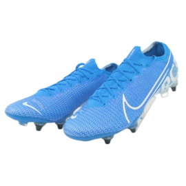 Nike Mercurial Vapor 13 Elite SG-Pro Ac M AT7899 414 Fußballschuhe blau 3