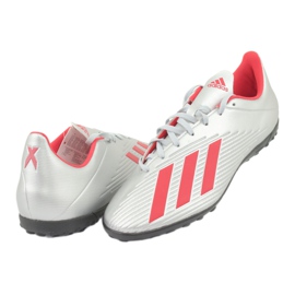 Adidas X 19.4 Tf M F35344 Fußballschuhe silber- 4