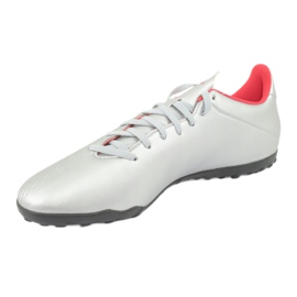 Adidas X 19.4 Tf M F35344 Fußballschuhe silber- 2