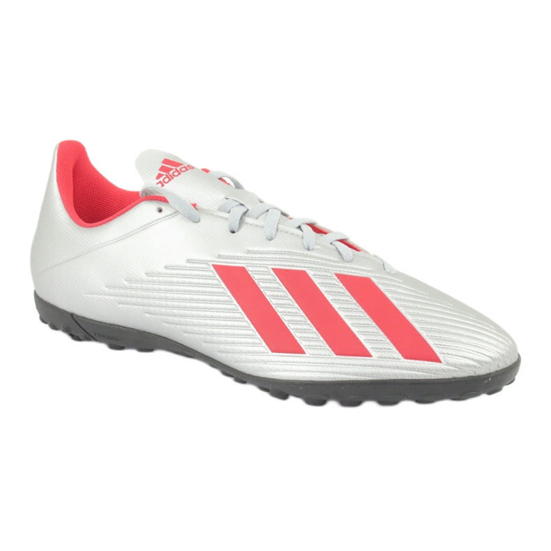 Adidas X 19.4 Tf M F35344 Fußballschuhe silber- 1