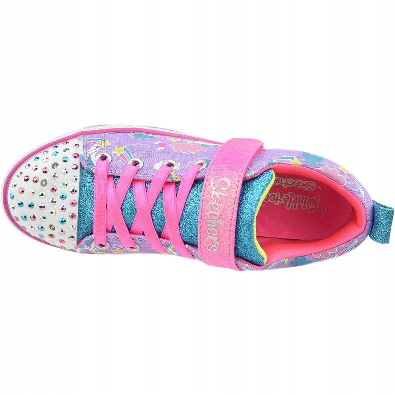 Skechers Sparkle Lite Jr 20212L-LVMT Schuhe lila 2