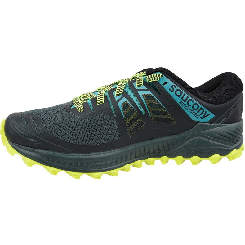 Saucony Peregrine Iso M S20483-37 Schuhe schwarz mehrfarbig 1