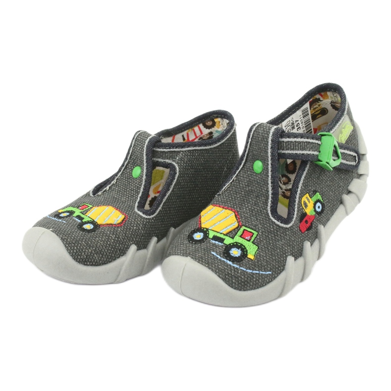 Befado Kinderschuhe 110P357 grau 3