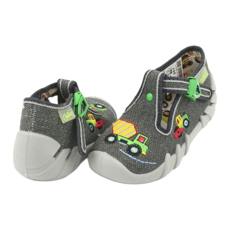 Befado Kinderschuhe 110P357 grau 4
