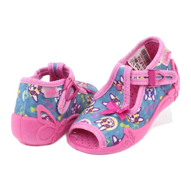 Befado rosa Kinderschuhe 213P113 blau 4