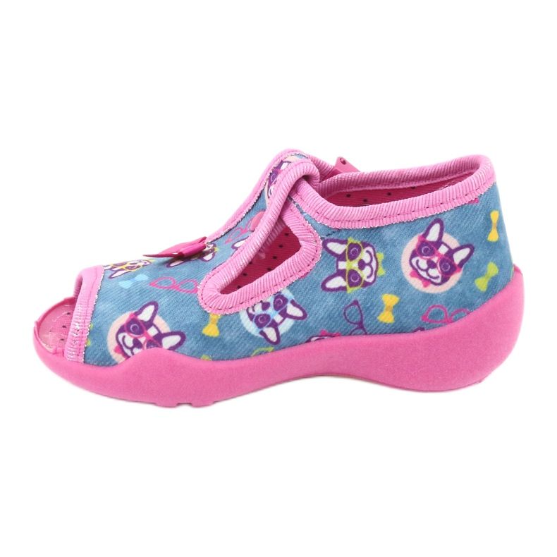 Befado rosa Kinderschuhe 213P113 blau 2