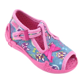 Befado rosa Kinderschuhe 213P113 blau 1