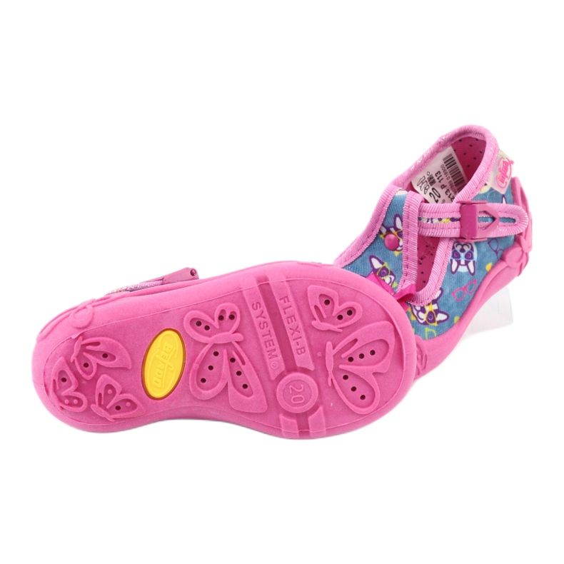 Befado rosa Kinderschuhe 213P113 blau 5