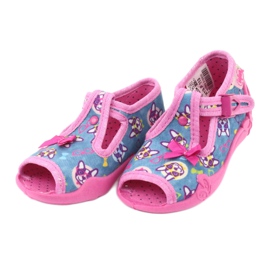 Befado rosa Kinderschuhe 213P113 blau 3