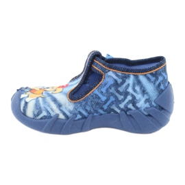 Befado Kinderschuhe 110P354 rot blau orange 2