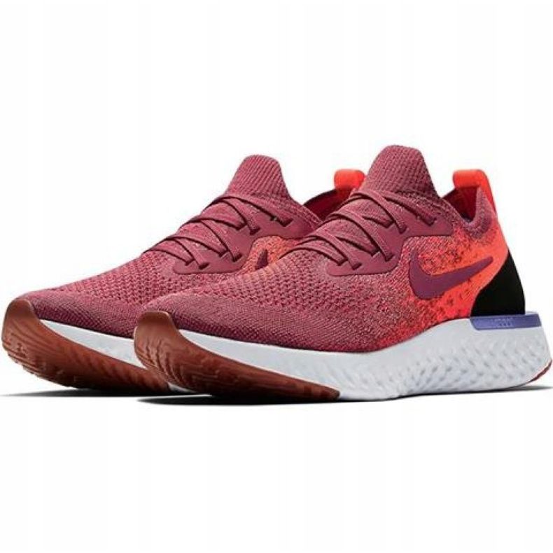 Nike Epic React Flyknit W AQ0070 601 Laufschuhe rot 1