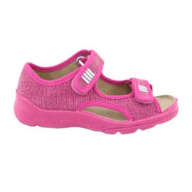 Befado Kinderschuhe 113X009 rosa 1
