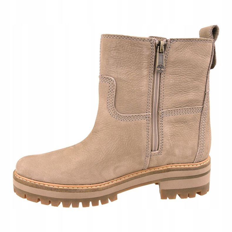 Timberland Courmayeur Valley Warm gefütterte Stiefel W A257H beige 1
