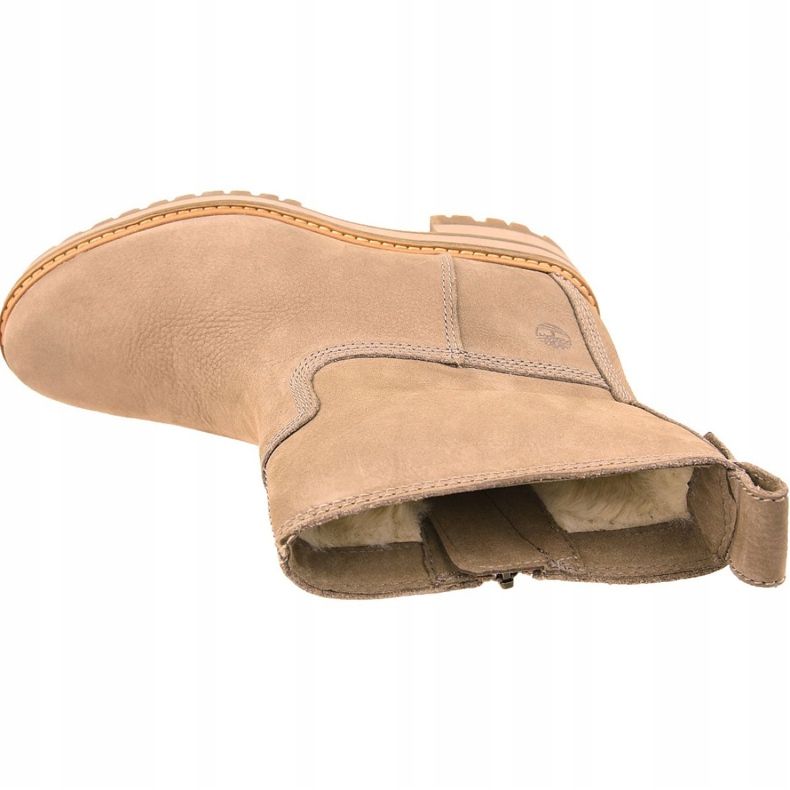 Timberland Courmayeur Valley Warm gefütterte Stiefel W A257H beige 2