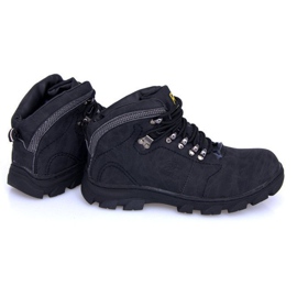 Trekking Warme Stiefel mit Fell A58 Schwarz 1
